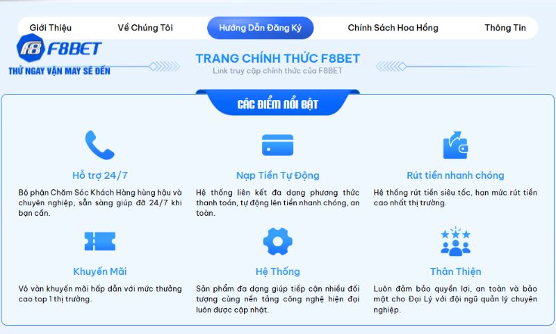Đại lý F8BET: Cơ hội hợp tác kinh doanh uy tín 2026