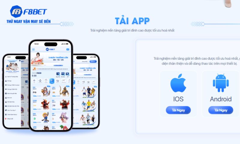Tải App F8BET: Hướng dẫn cài đặt nhanh trên iOS & Android Tải App F8BET: Hướng dẫn cài đặt nhanh trên iOS & Android