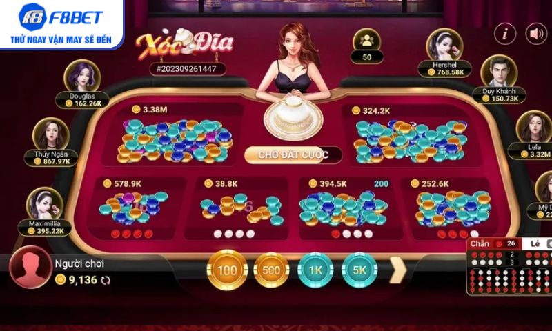 Chinh phục game xóc đĩa online hấp dẫn tại nhà cái F8BET Chinh phục game xóc đĩa online hấp dẫn tại nhà cái F8BET